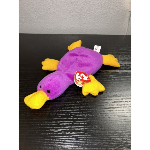 1993 TY Beanie Baby Patti The Platypus4thGen Numerical Birthdate PVC Errors